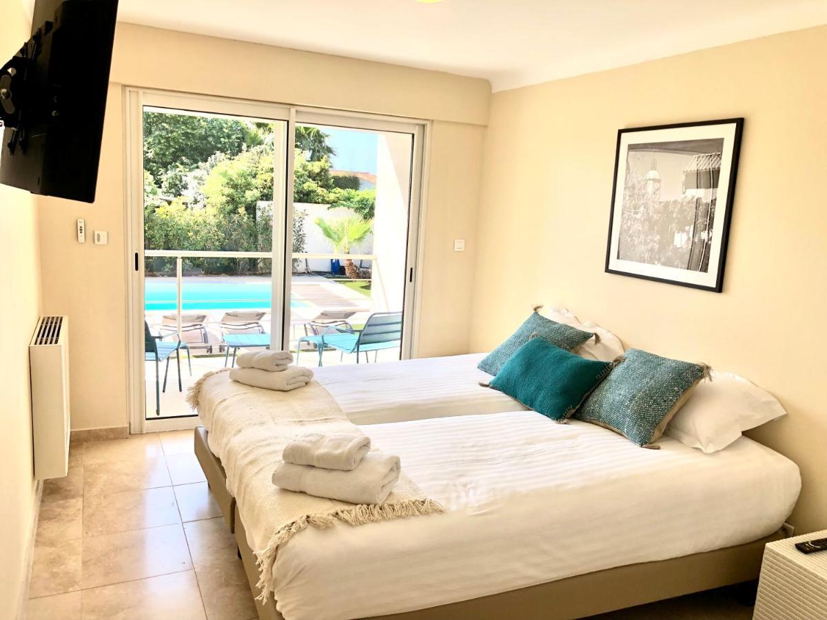 Villa Montfleuri, Vieille Ville A Pieds, Vue Mer, Piscine, 8 Pers Сент-Максим Экстерьер фото