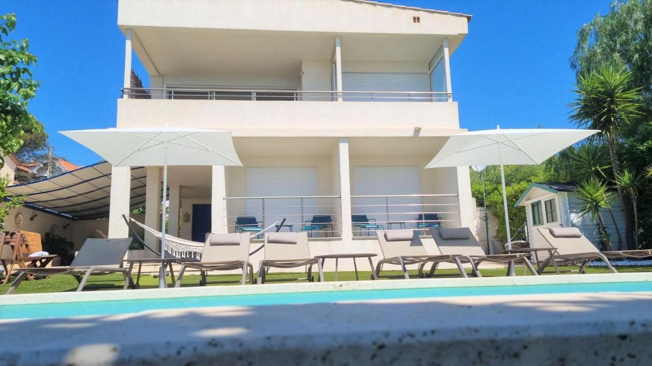 Villa Montfleuri, Vieille Ville A Pieds, Vue Mer, Piscine, 8 Pers Сент-Максим Экстерьер фото