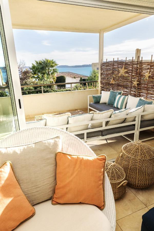 Villa Montfleuri, Vieille Ville A Pieds, Vue Mer, Piscine, 8 Pers Сент-Максим Экстерьер фото