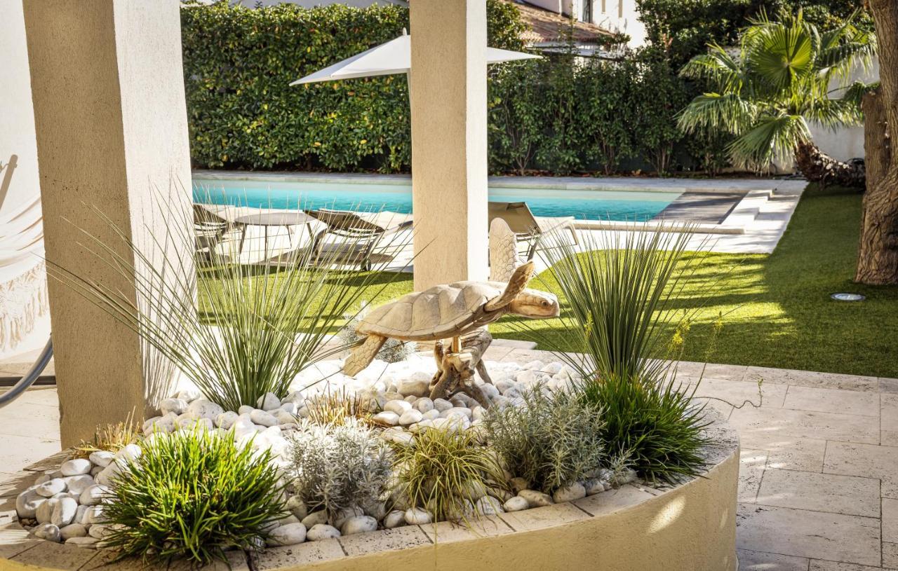 Villa Montfleuri, Vieille Ville A Pieds, Vue Mer, Piscine, 8 Pers Сент-Максим Экстерьер фото