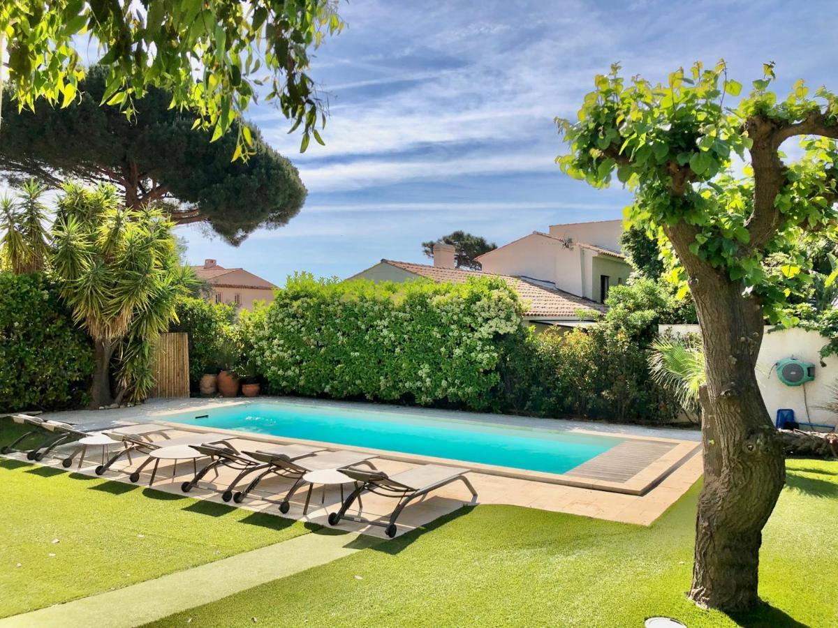 Villa Montfleuri, Vieille Ville A Pieds, Vue Mer, Piscine, 8 Pers Сент-Максим Экстерьер фото